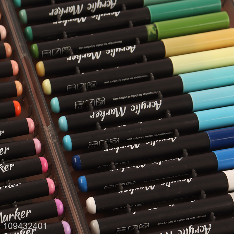New arrival smooth writing direct liquid acrylic marker pen