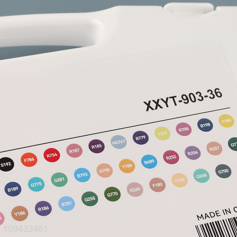 New arrival  rich pigment direct liquid acrylic marker pen