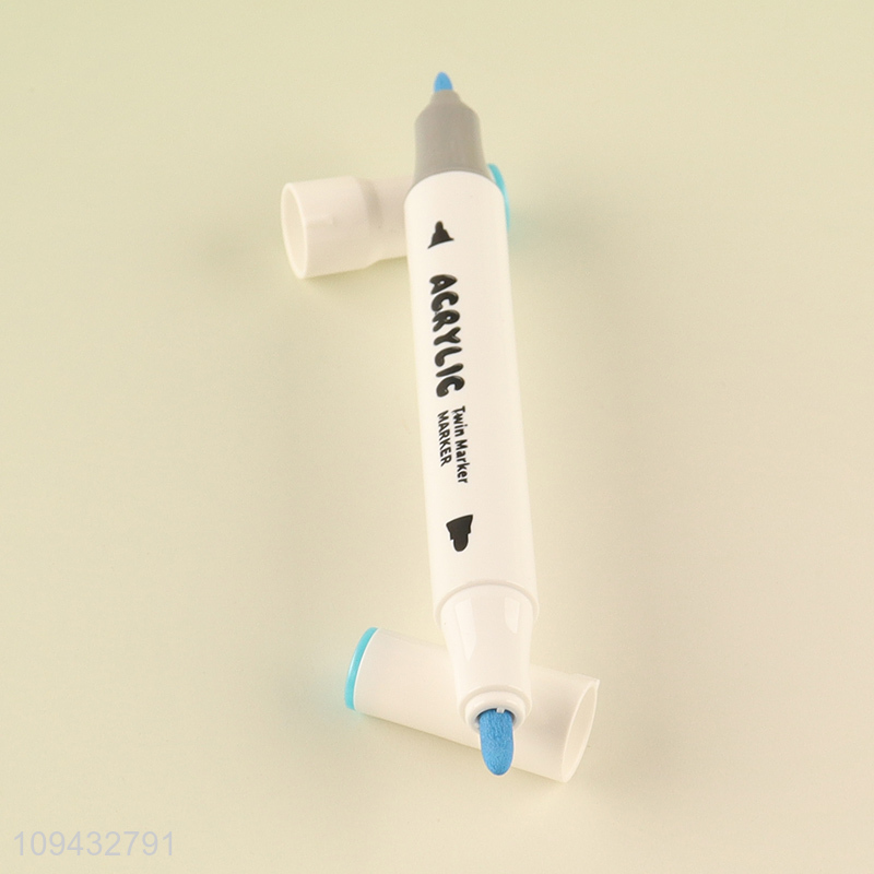 Latest products   twin-tip acrylic marker pen set