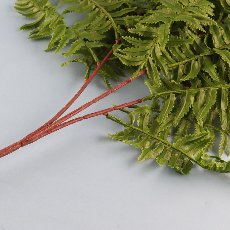 Low price natural green artificial persian fern