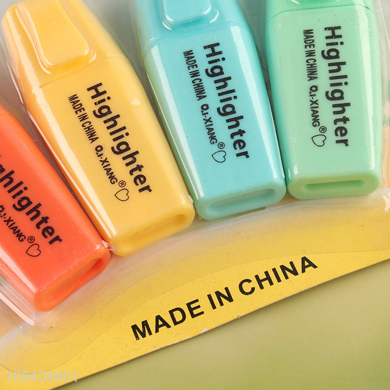 Top quality school office highlighter pen set