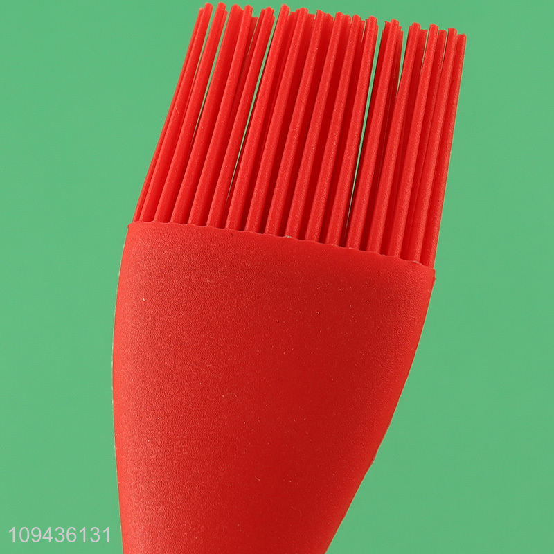 Good price red silicone oil brush barbecue brush for sale