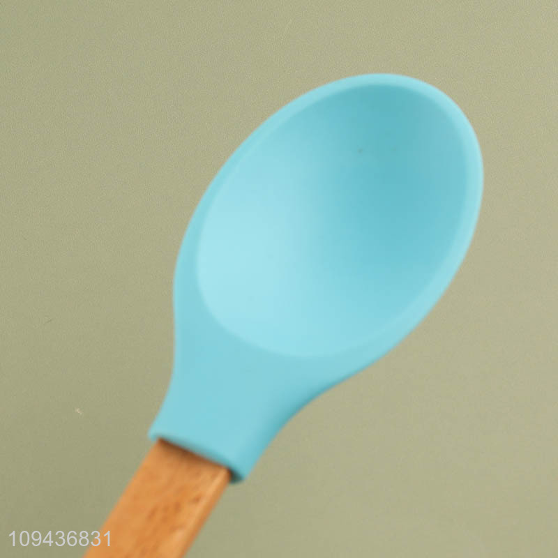 New product silicone kitchen utensil basting spoon for sale