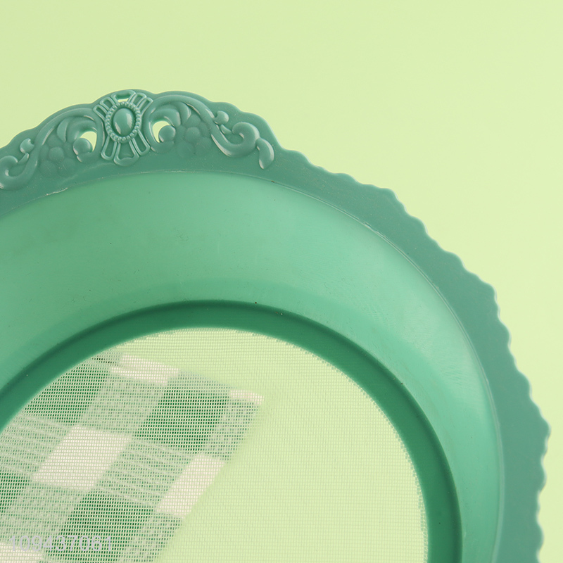 Good quality household plastic fine mesh kitchen strainer