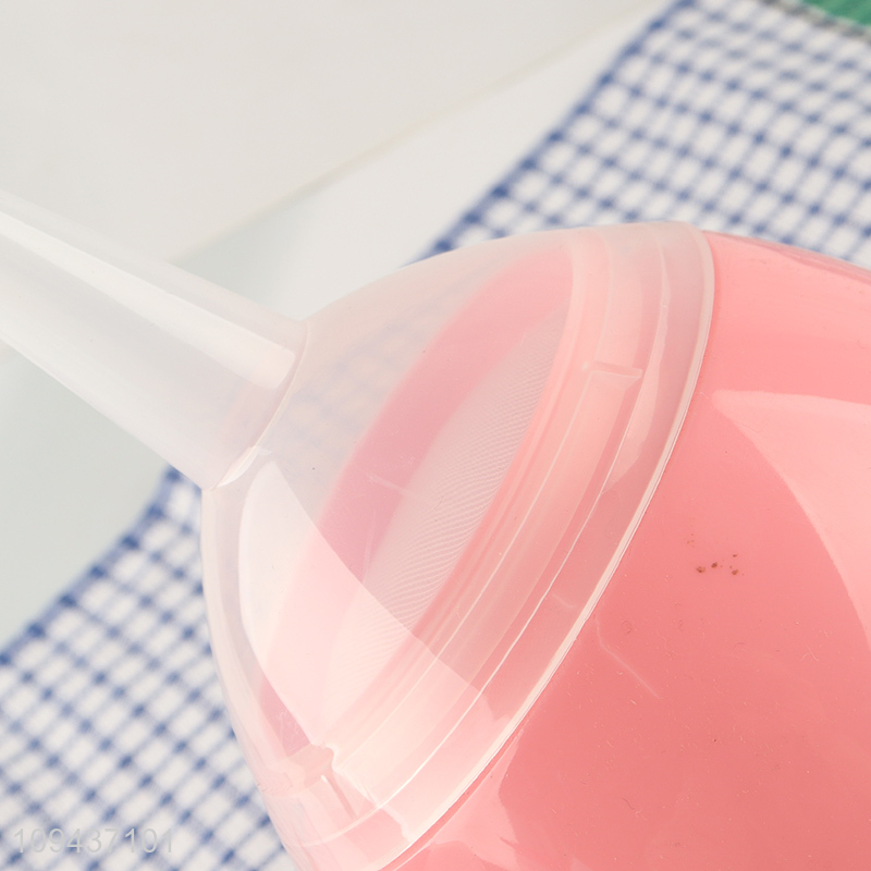 Factory supply plastic fine mesh kitchen strainer for household