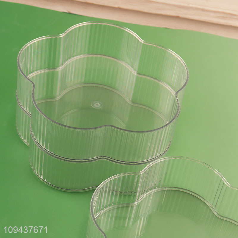 Newest Flower Shape Snack Container Food Storage Box