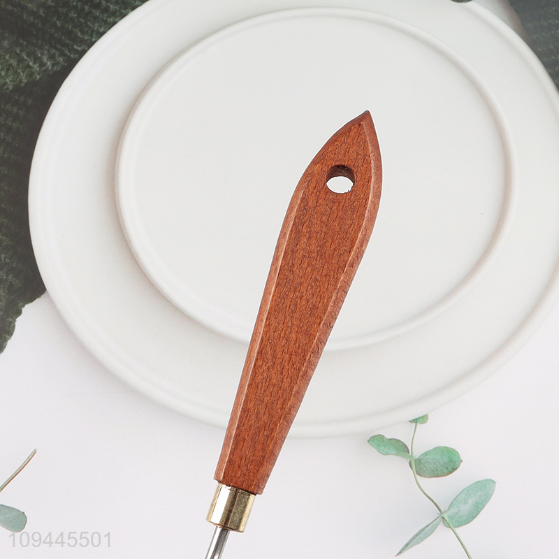 Low price wooden handle palette knife for artists