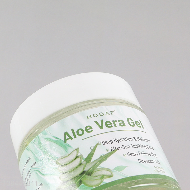 Good price hydrating aloe vera gel for dry skin
