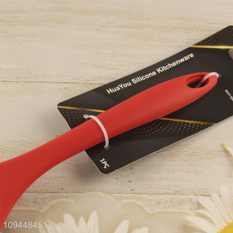 Low price silicone kitchen utensil basting spoon