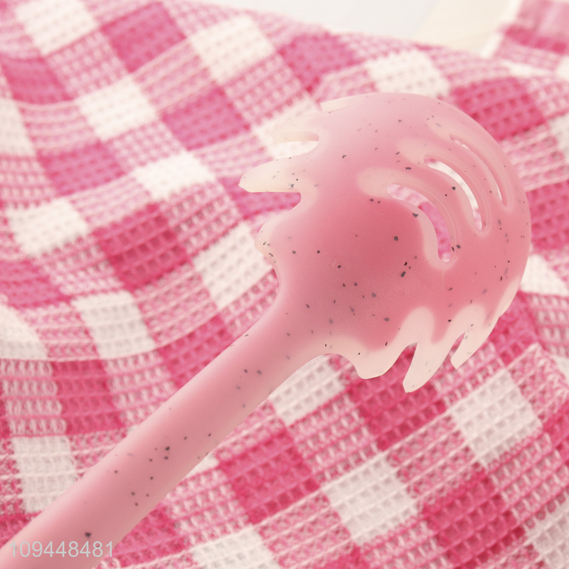 Low price silicone spaghetti spatula with long handle