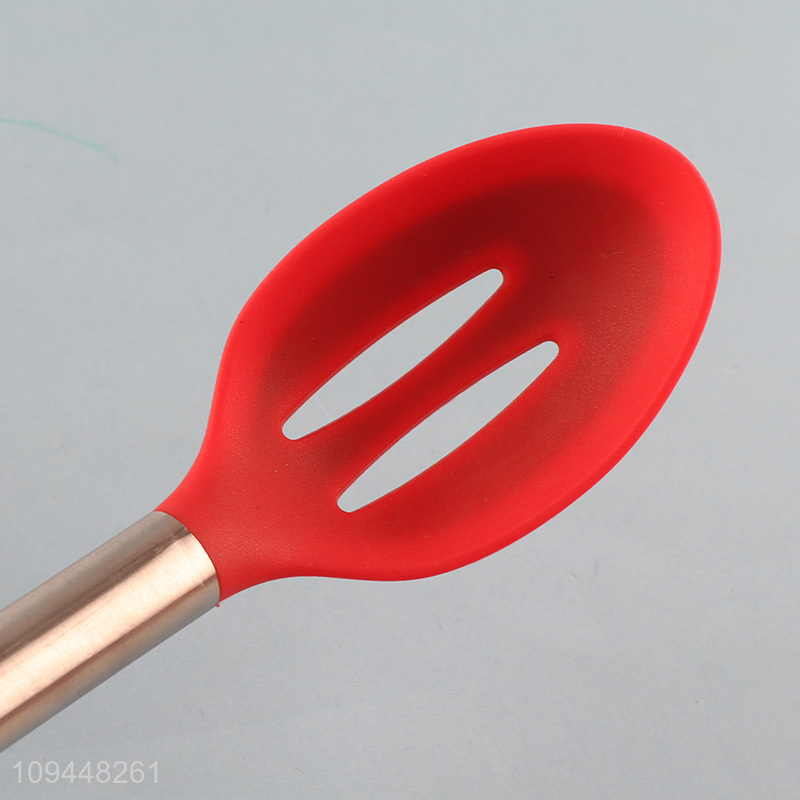 Factory supply kitchen utensil slotted spoon for home