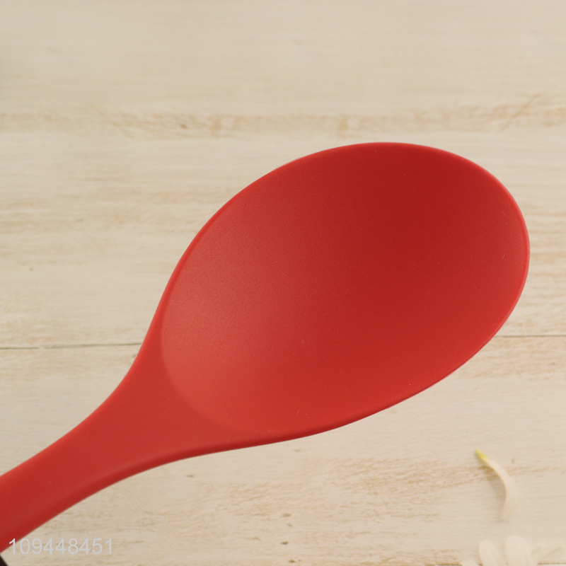 Low price silicone kitchen utensil basting spoon