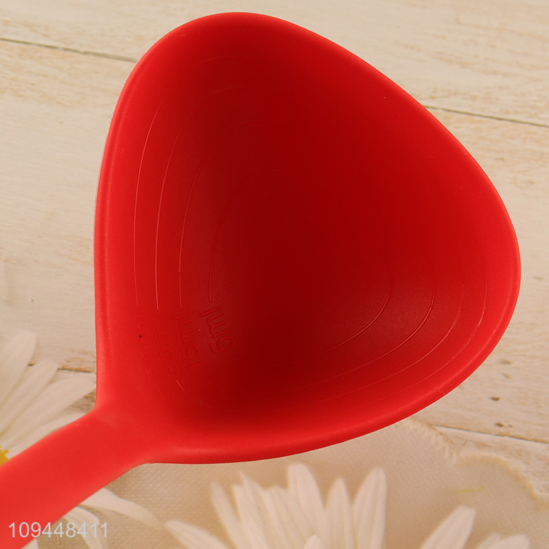 China products long handle silicone soap ladle