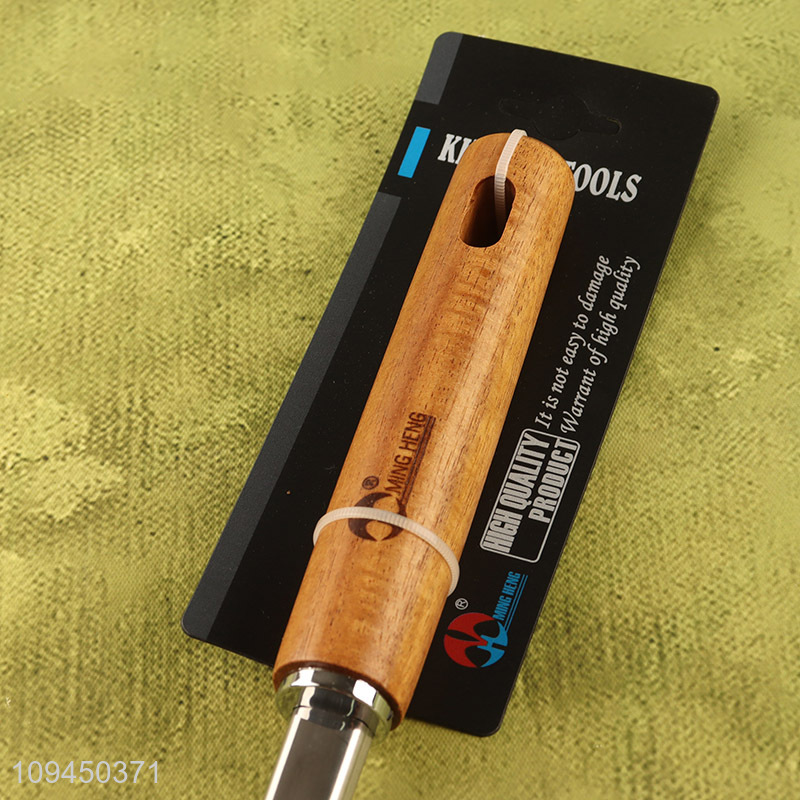 Top products stainless steel slotted spoon with long handle