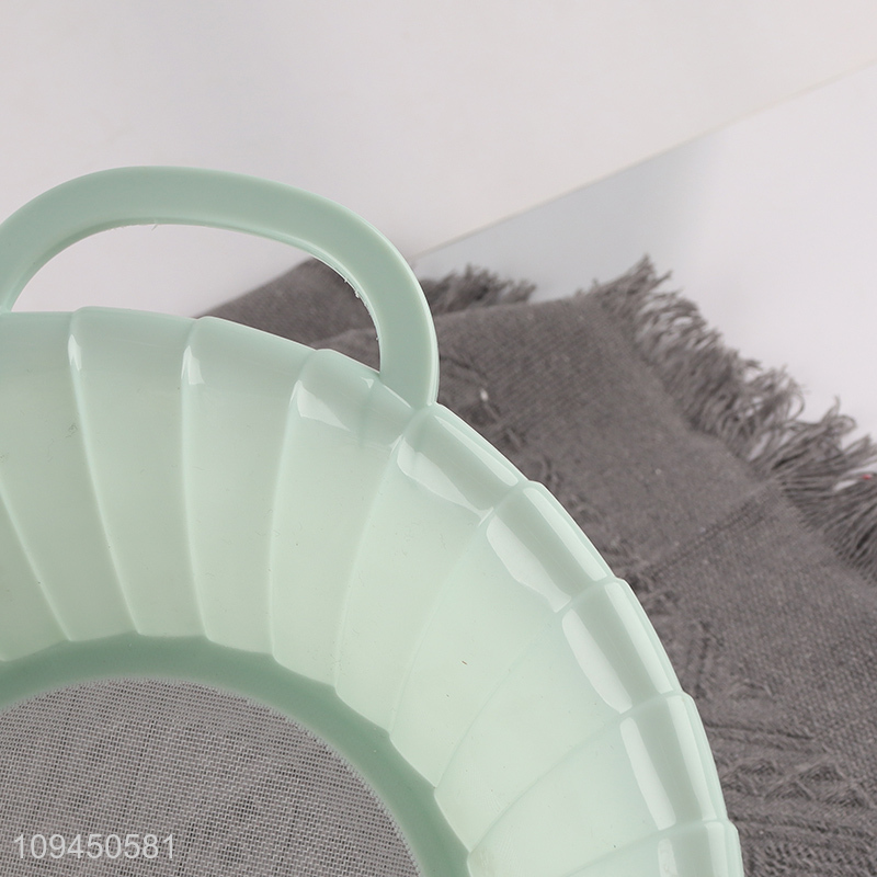 Hot selling kitchen colander drain basket with handle