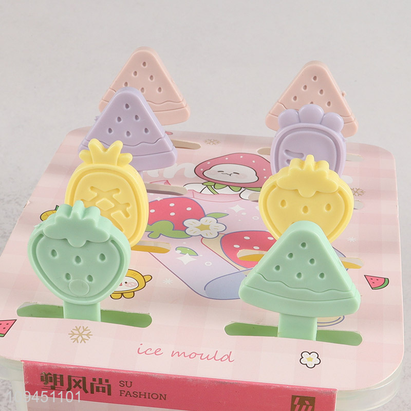 Factory price cartoon ice mould popsicle mold for sale
