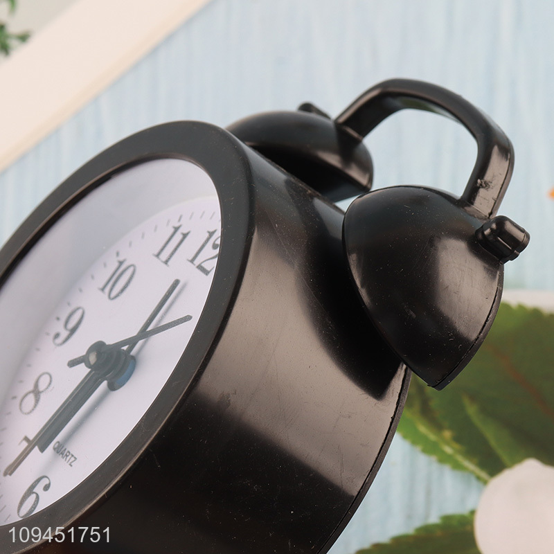 Best selling black students quartz alarm clock