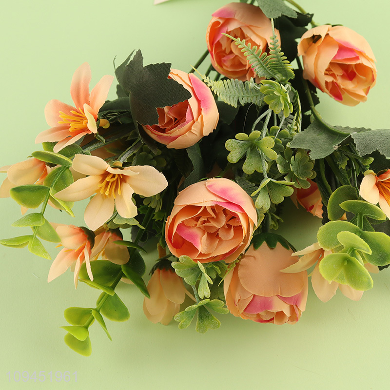 Latest products   durable polyester fake flower decor