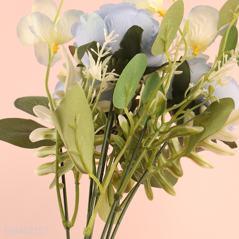 Popular products colorful home decor artificial flower bunches