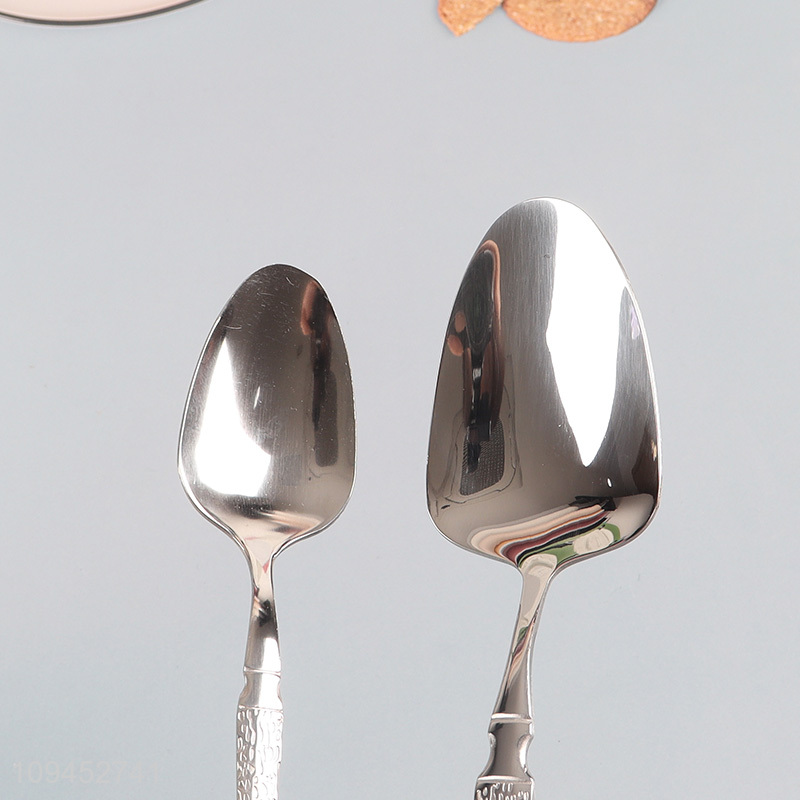 China supplier reusable stainless steel cutlery set for sale