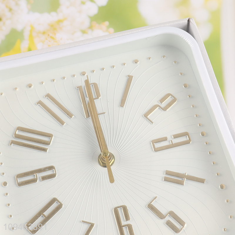 China supplier square wall clocks hanging clocks for sale