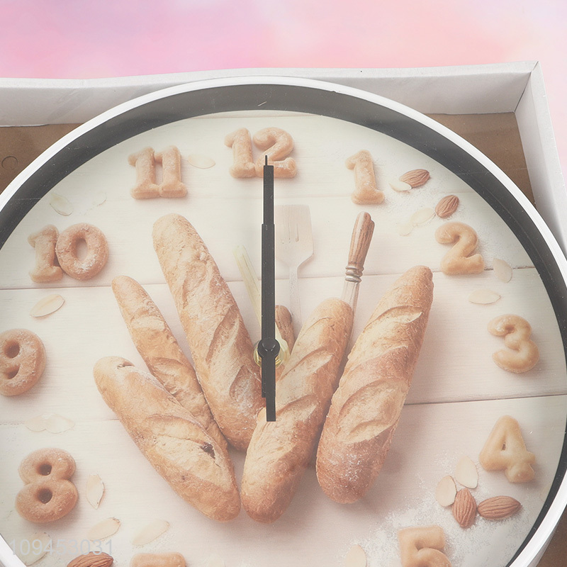 New arrival round decorative home wall clock