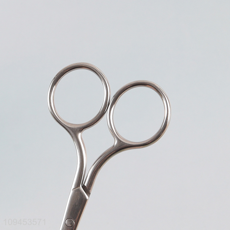 Wholesale makeup tool stainless steel eyebrow scissors