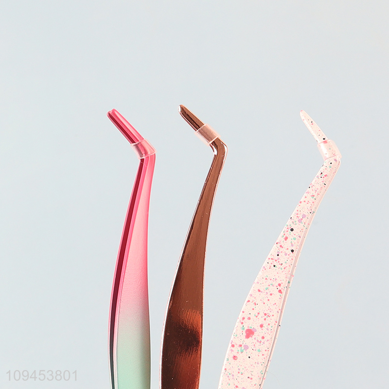 Hot sale 3pcs eyebrow clips eyelash clips