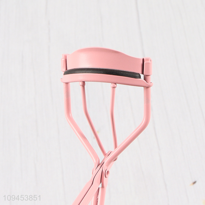 Low price pink professional eyelash curler