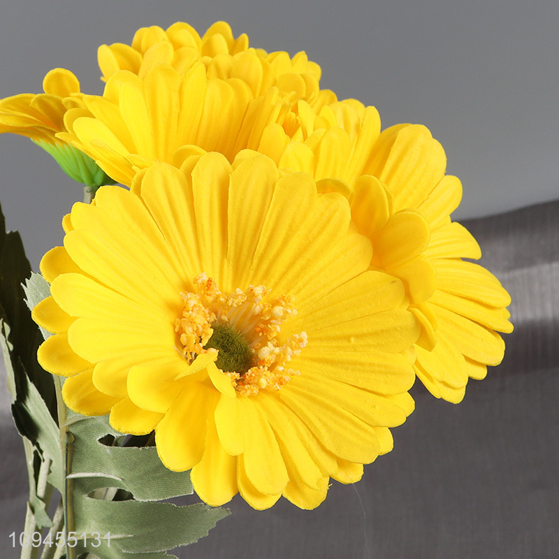 Factory supply home decor artificial flower sunflower bouquet