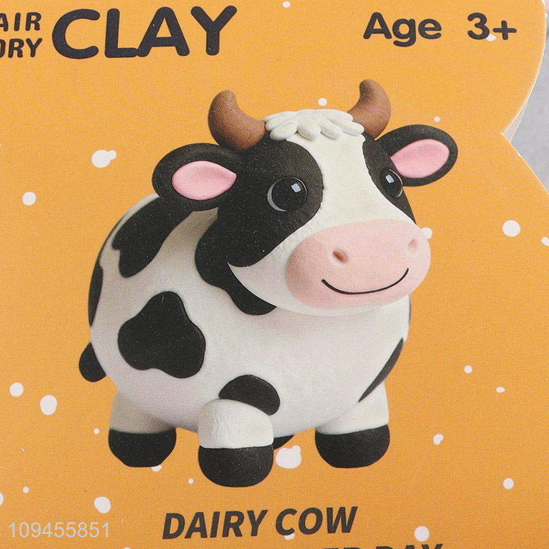 New style diy air dry clay toys for kids