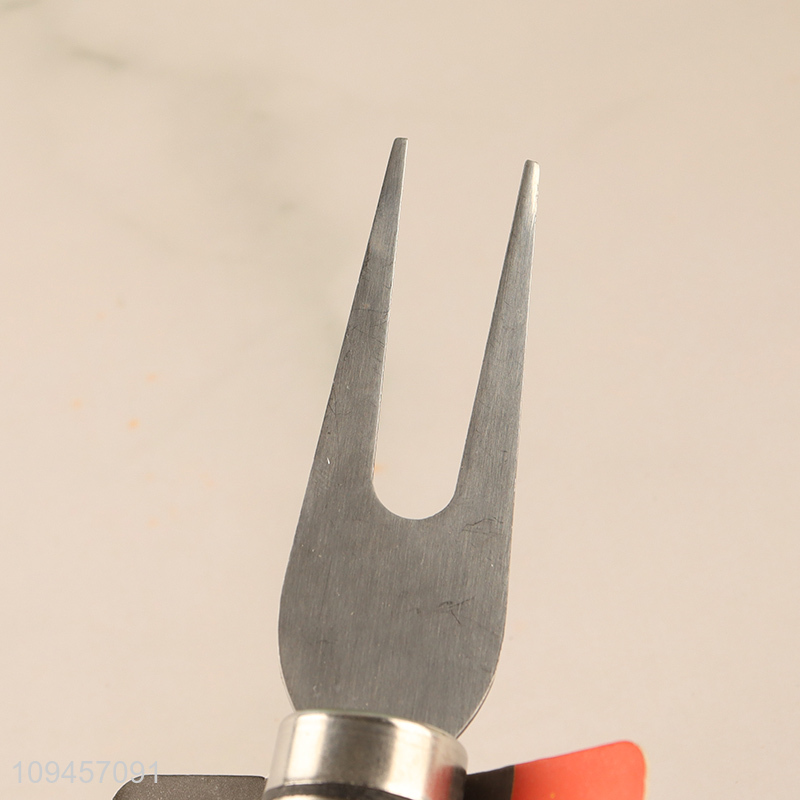 Factory price kitchen stainless steel cheese fork