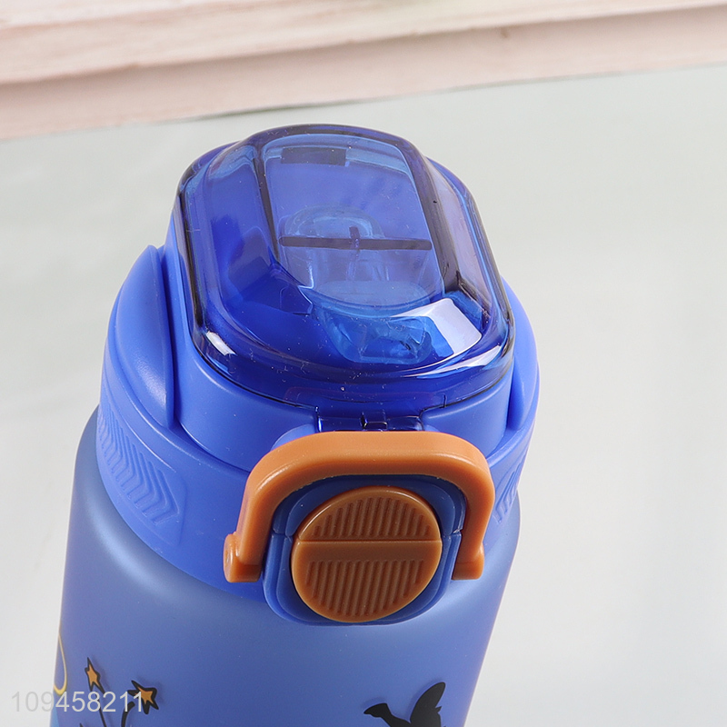 China factory kids water bottle drinking bottle with straw