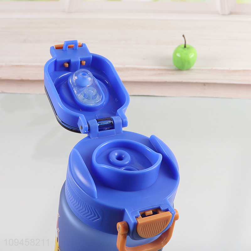 China factory kids water bottle drinking bottle with straw
