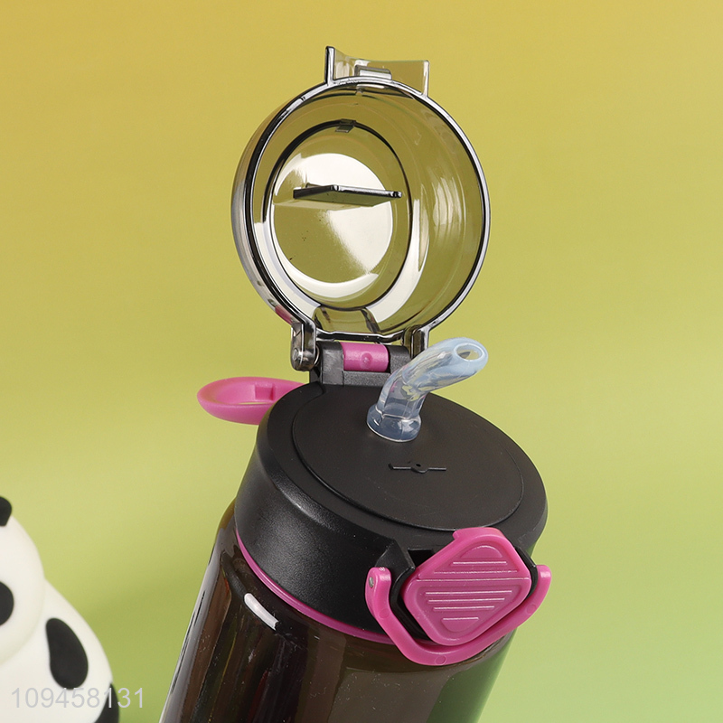 Hot selling water bottle drinking bottle with straw