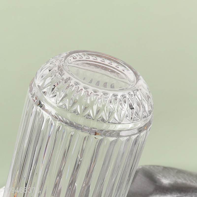 Low price clear glass water cup drinking cup