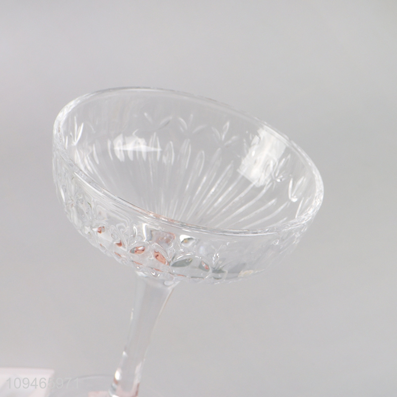Hot selling champagne glasses goblet wine glasses