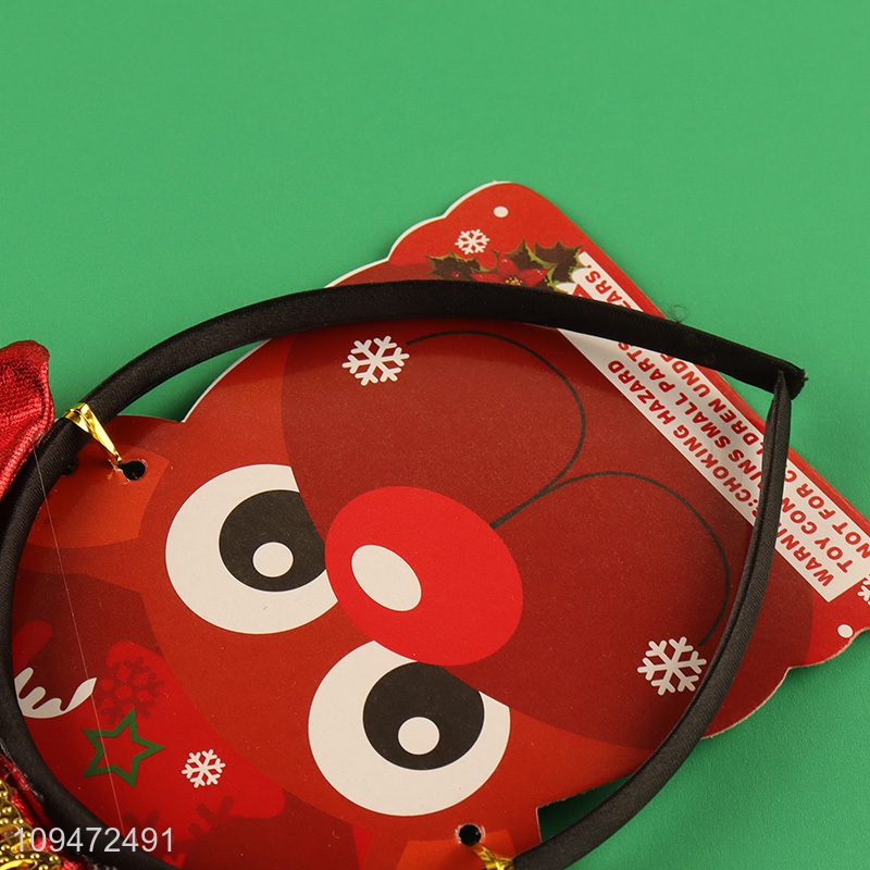 Top quality christmas hair hoop hair decoration