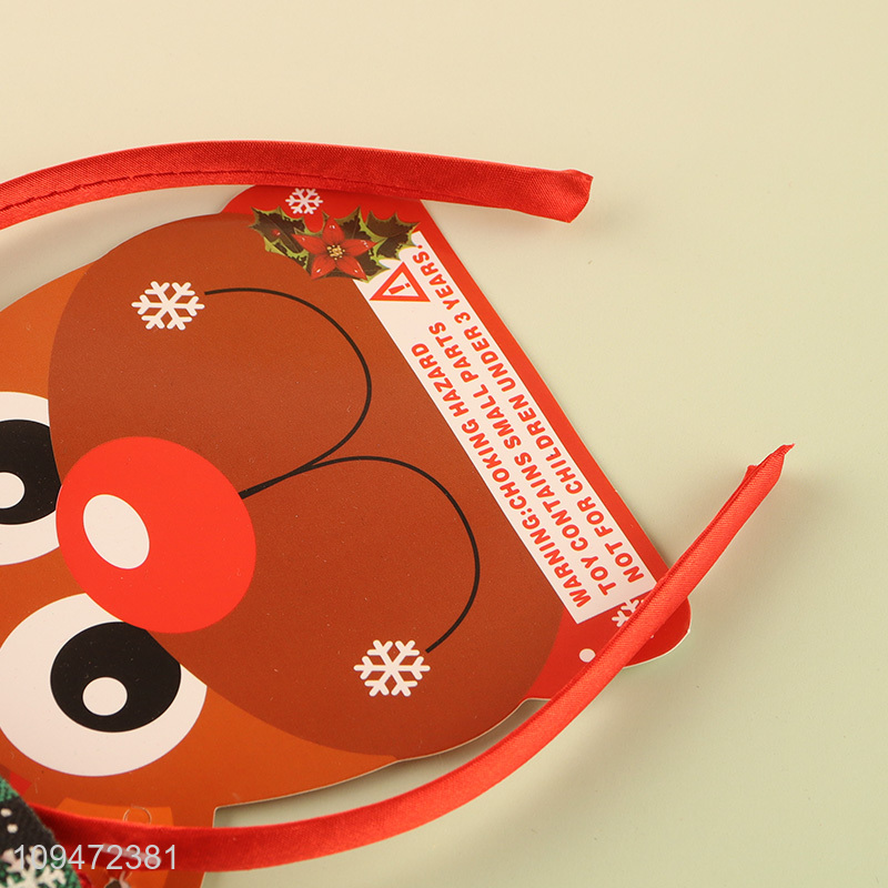 Low price cute christmas hair hoop hair accessories