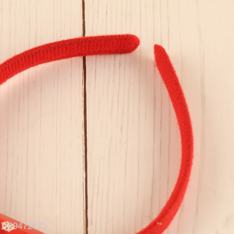 China wholesale decorative christmas hair hoop hair accessories