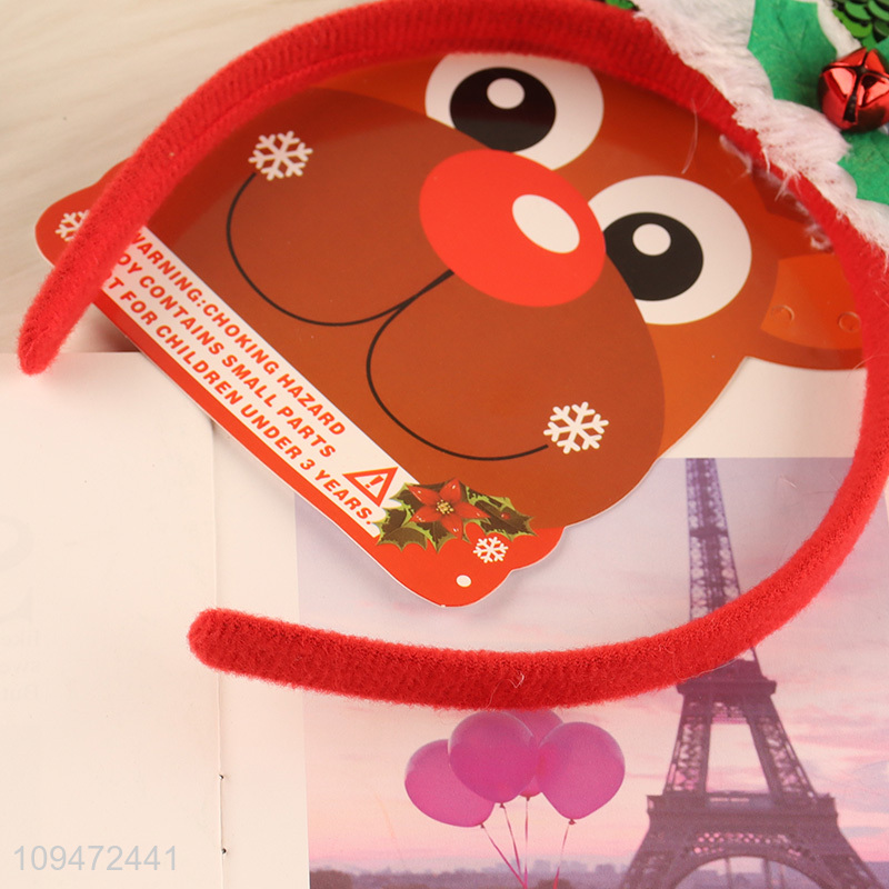 China wholesale novelty christmas hair hoop hair accessories