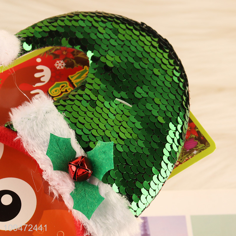 China wholesale novelty christmas hair hoop hair accessories