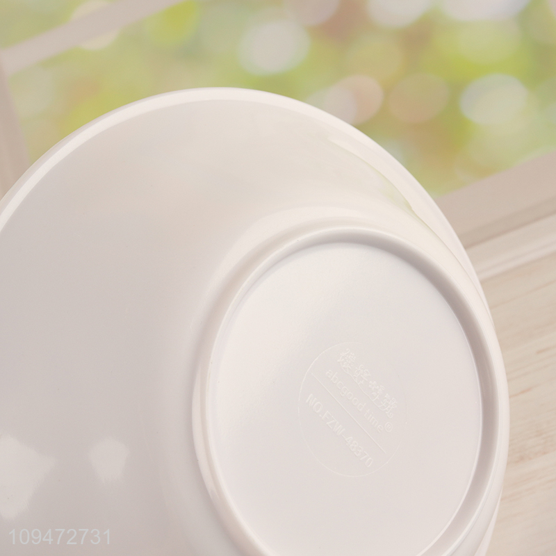 Hot sale round tableware melamine bowl wholesale
