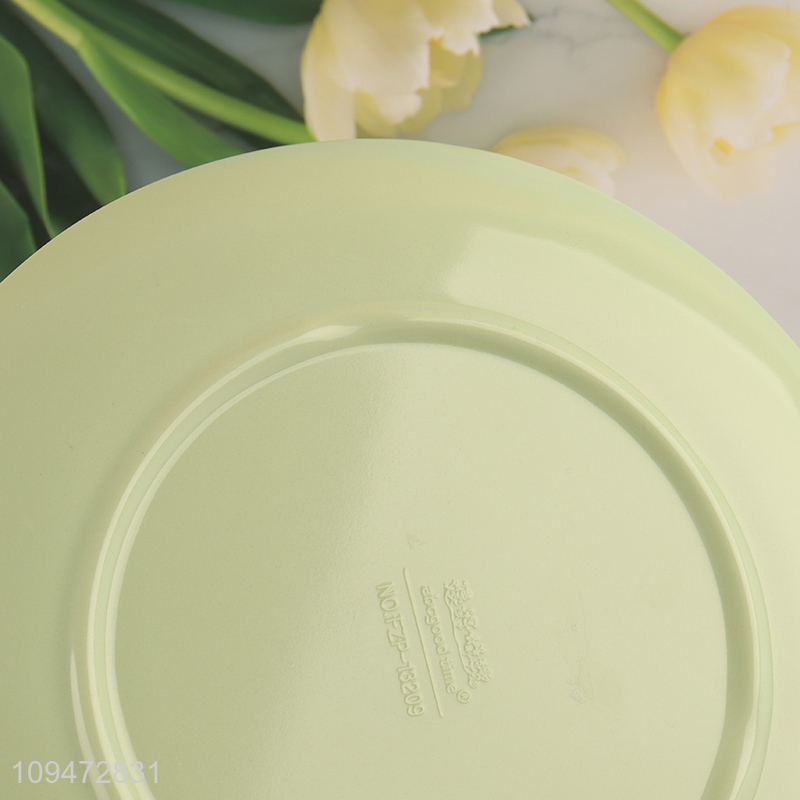 China factory lightweight melamine dinner dish for sale