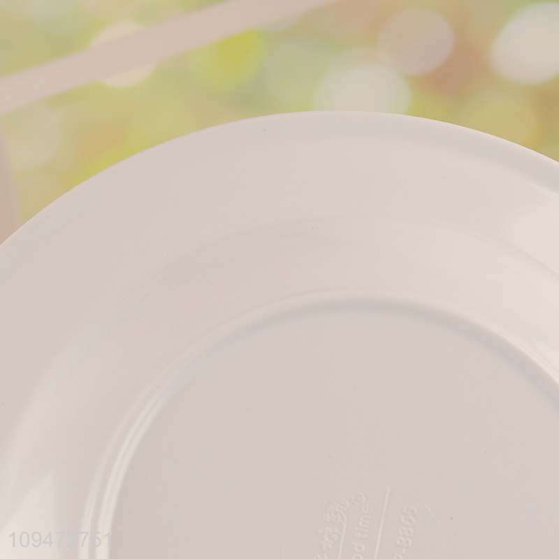 Hot selling food grade melamine dish tableware plate