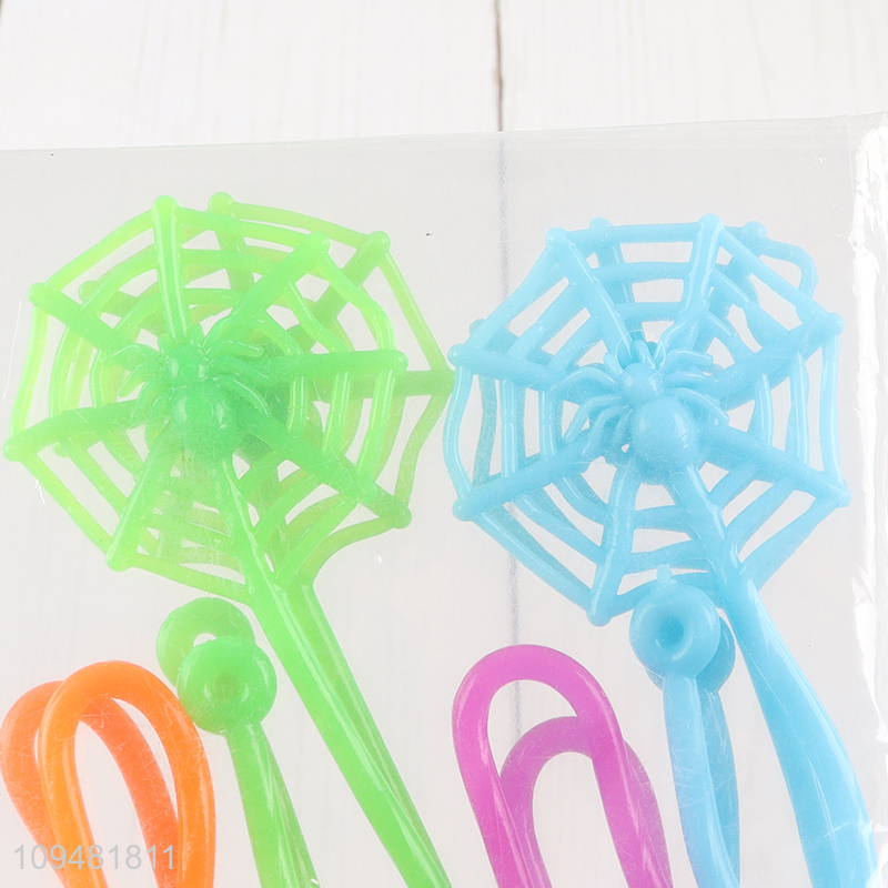 China products stretchy sticky spider web toy