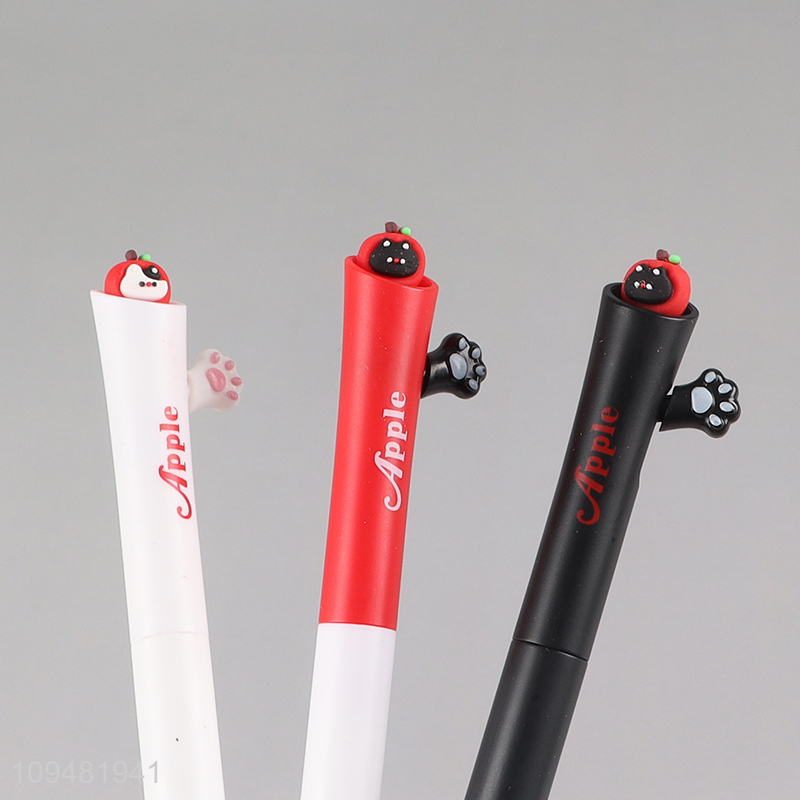 Hot sale 4pcs school office stationery gel pen set