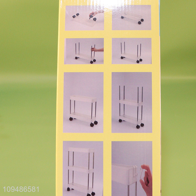 China supplier household multi-layer plastic storage rack
