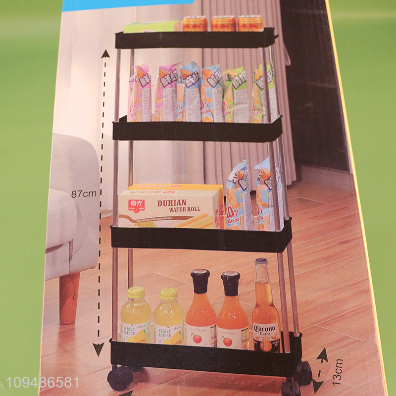 China supplier household multi-layer plastic storage rack