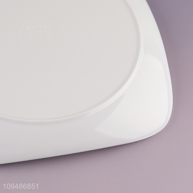 New arrival  9.5 inch square dish tableware plate